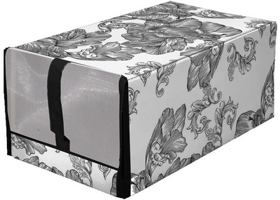 Органайзер для хранения Idea Home NPA-01 34 x 22 x 16 см Anthracite Flowers (NPA-01 ткан. з/кр д/взуття Anthr)