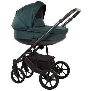 Детская универсальная коляска 2 в 1 зеленый Baby Merc Evolution 05B Польша