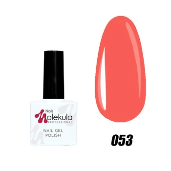 Гель-лак для ногтей Nails Molekula Uv Gel Polish 11 мл, №053 Ярко-коралловый