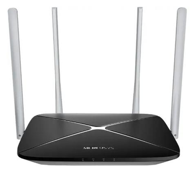 Маршрутизатор двухдиапазонный безпроводной Mercusys АС 12 WiFi5 / AC1200 / 100 Мбіт/с