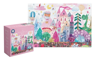 Пазли тришарові серія KIDS Castle 3 , розмір 48х33 см, 250 шт. ТМ INTERDRUK
