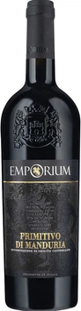 Вино Emporium Primitivo Di Manduria DOC Puglia червоне сухе 0.75 л 14% (8003625014836)