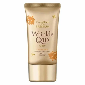 Крем для рук Kose Coenrich The Premium Medicated Wrinkle White Hand Cream, с ароматом османтуса, 60 г