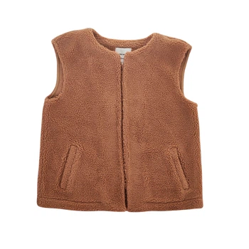 Підліткова жилетка для дівчинки Vero Moda 170-176 см коричневий (250313018)