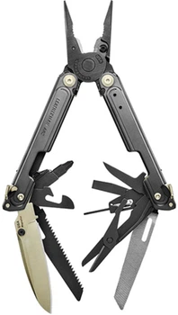 Мультиинструмент Leatherman ARC Obsidian Limited кожаный чехол биты (833207)