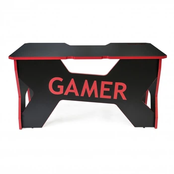 Комп'ютерний стіл Геймерський стіл ХGamer Generic ЛДСП 150 см на 90 см чорний
