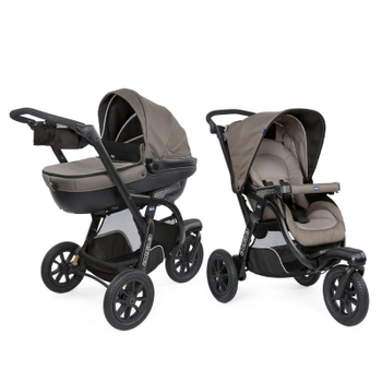 Коляска Chicco 2 в 1 Activ3Темно-бежевая (2900990870813) (87087.34.01)