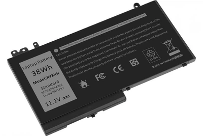 Батарея RYXXH для ноутбука DELL Latitude E5250 E5270 E5450 E5570 (11.1V 38 Wh) Replacement