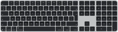 Клавіатура бездротова Apple Magic Keyboard with Touch ID US Bluetooth/USB Black (MXK83)