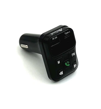 FM модулятор ALS-A131 Bluetooth + зарядка (USB/PD/5V/2.4A) Черный