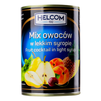 Фруктовый микс в сиропе Helcom 425 г (5907431657702)
