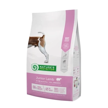 Сухой корм для щенков всех пород с ягнятиной Nature's Protection 2 кг. (NPS45746)
