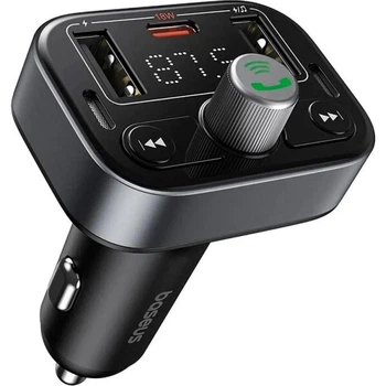 FM-трансмиттер Baseus S-09 Wireless MP3 с зарядкой 35 W PD (Power Delivery)