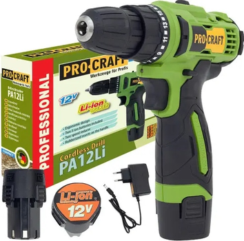 Шуруповерт Procraft PA12Li COMPACT (Procraft001231)
