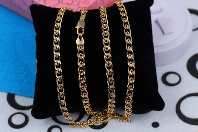 Цепь Xuping Jewelry лав 55 см 5 мм золотистая