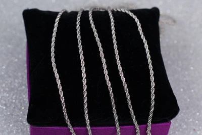 Цепь Xuping Jewelry канатик 50 см 2 мм серебристая