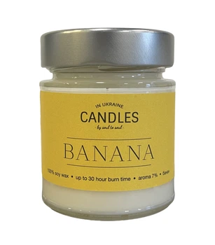 Свічка Candles ароматизована Banana 120 г