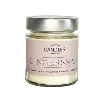 Свічка Candles ароматизована Gingersnap 120 г