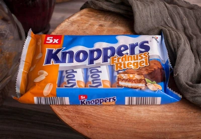 Батончики Knoppers Baton orzechowy с арахисом 200 гр