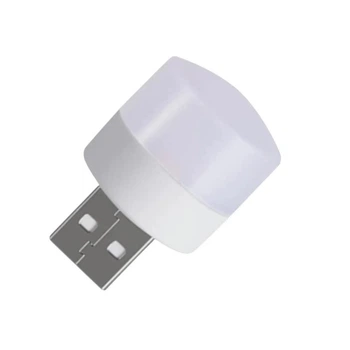 Світлодіодна лампа з USB роз'ємом, лампа для Power Bank, комп'ютера, ноутбука, холодне світло
