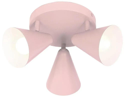 Спот Candellux AMOR 3х40 Е14 метал рожевий (98-68811)