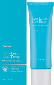 Увлажняющий крем для лица Trimay Ecto-luron Blue Tansy Hydra Relief Cream с эктоином и гиалуроновой кислотой 50 мл (8809822540747)