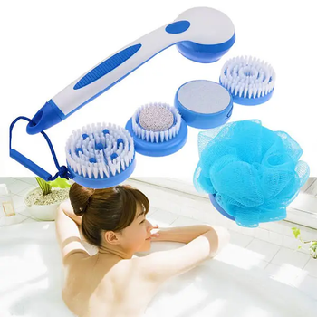 Багатофункціональна масажна електрощітки для тіла Spin Spa Brush