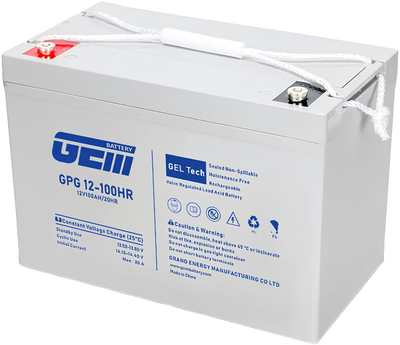 Аккумуляторная батарея GEM Battery 12V-100Ah GEL L5/T5 (GPG 12-100)