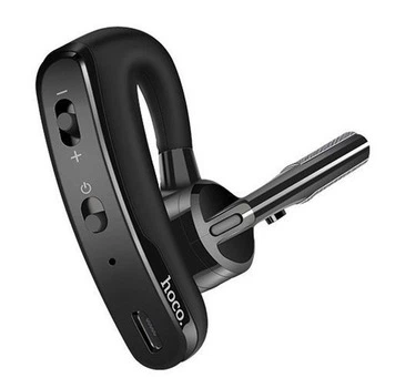Беспроводная Bluetooth-гарнитура Hoco E15 4h, 90 mAh, черный (E15)