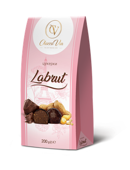 Набір цукерок Лабрют Chocco Via пакет 200г (213794)