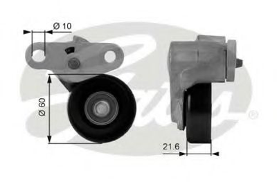 Натяжитель ремня Gates (T38159)