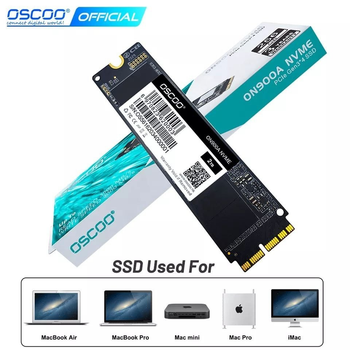 SSD OSCOO 2Tb для Apple MacBook Air Pro iMac 2013,2014,2015,2016,2017 гг ON900A nvme