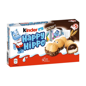 Батончики Kinder Happy Hippo 5шт (Какао) 150 г