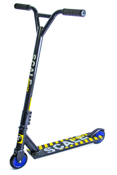 Труковий самокат Tornado від Scale Sports на підшипниках Abec-7 Чорного кольору