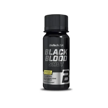 Передтренувальний комплекс BioTech Black Blood Shot 60 мл Лимонад