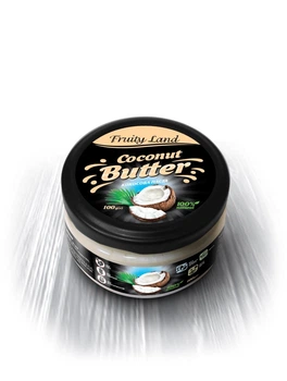 Кокосова паста 100% Fruity Land натуральна без добавок,100г