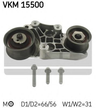 Натягувач ременя SKF (VKM 15500)