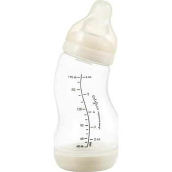 Пляшечка для годування Difrax S-bottle Natural із силіконовою соскою, 170 мл (705 Popcorn)