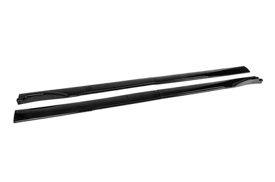 Универсальные накладки на боковые пороги Niken Black (ABS) (4шт)