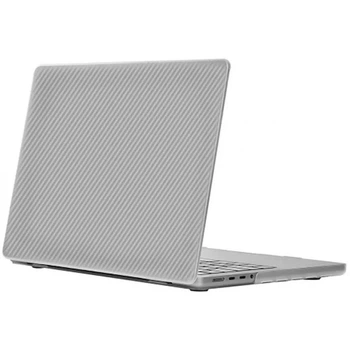 Чехол накладка WiWU iKavlar Crystal Shield для Apple MacBook Air 13,3 A1932 A2179 A2337 2018-2023 Clear Stripe