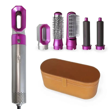 Стайлер Фен-Щітка Hot Air Styler 5 В 1 Браш Гребінець У Кейсі