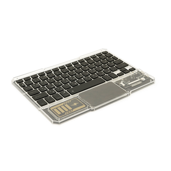 Бездротова клавіатура YT-K333 Voltronic розкладна з Touchpad 78 клавіш для ПК та ноутбуків мультимедійна (TOR-JUG_22B)
