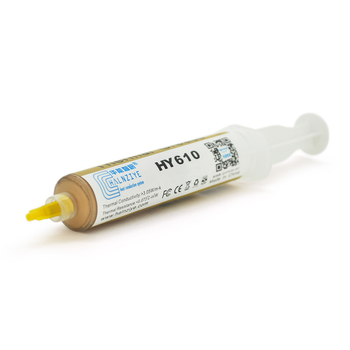 Термопровідна паста HY-610 30г Gold для комп'ютерів з теплопровідністю >3,05 Вт/м-К термопаста для охолодження (TOR-JUG_22B)