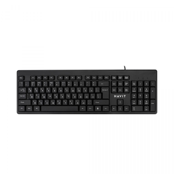 Дротова клавіатура HAVIT HV-KB2001 USB Black