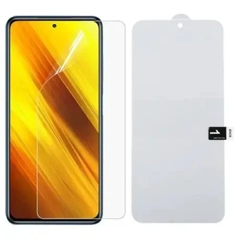 Гидрогель защитная пленка GLASS для Xiaomi Poco F3 противоударная