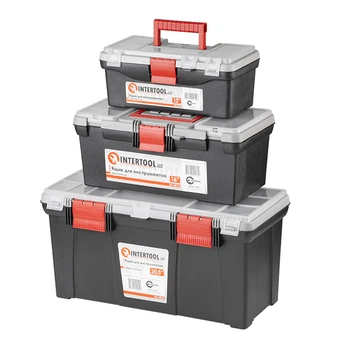 Комплект ящиків для інструментів, 3 шт INTERTOOL (BX-0003)
