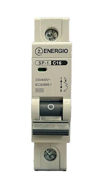 Автоматичний вимикач 1P C 16А ENERGIO 4.5кА Бельгія