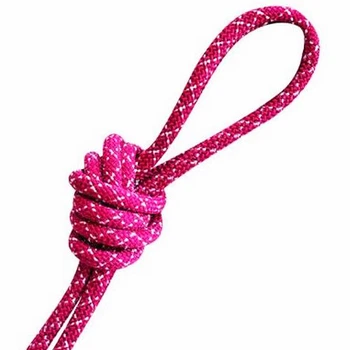 Скакалка Pastorelli Metal FIG 00134 3м нейлон фуксия с серебристым люрексом Magenta Silver