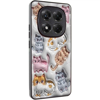 TPU+PC чохол Prisma Fluffie для Xiaomi Redmi Note 14 Pro 4G Kittens