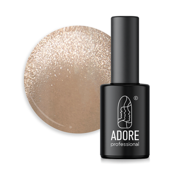 Гель-лак для ногтей Adore Gel Polish Cat's Eye Nude №E-04 Карамельно-бежевый 8 мл